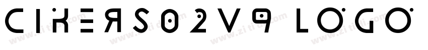 cikers02v9 logo cike字体转换